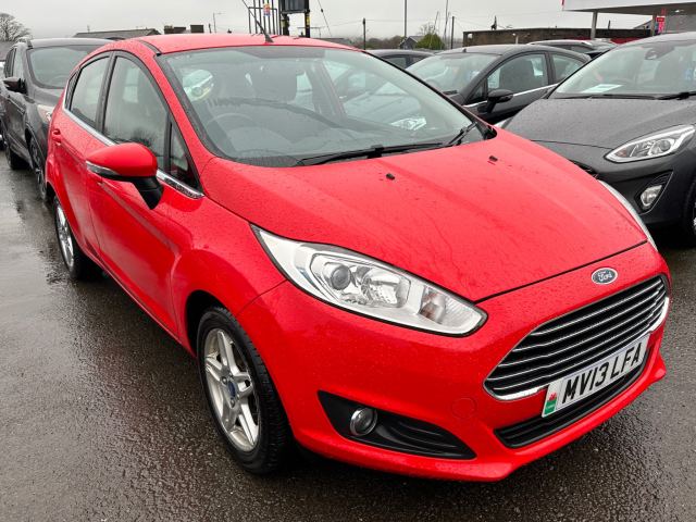 2013 (13) Ford Fiesta 1.25 Zetec Hatchback 5dr Petrol Manual Euro 5 (82 ps)(M12988)
