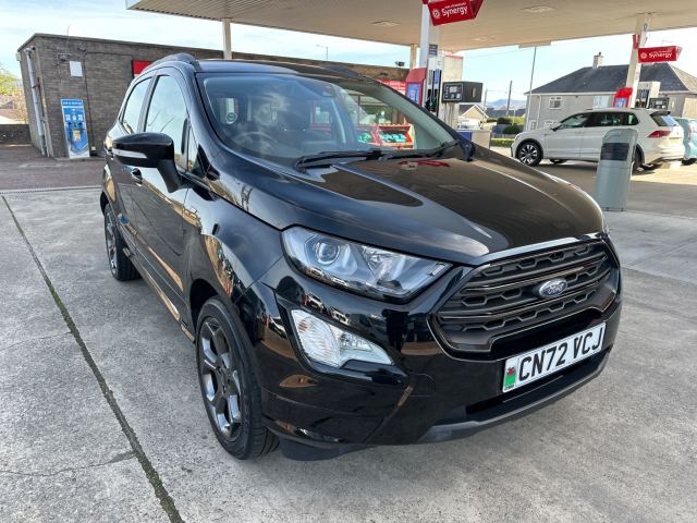 2022 (72) Ford EcoSport ST-Line 5 Door 1.0L Ford EcoBoost 140PS FWD 6 Speed Manual (M13013)