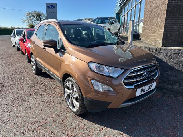 2018 (18) Ford EcoSport 1.0T EcoBoost Titanium SUV 5dr Petrol Manual Euro 6 (s/s) (125 ps)(M13033)