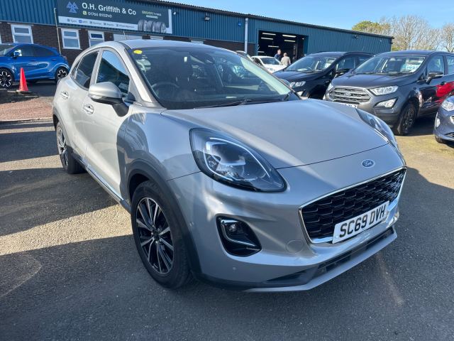 2020 (69) Ford Puma 1.0T EcoBoost MHEV Titanium SUV 5dr Petrol Manual Euro 6 (s/s) (125 ps) (M13037)