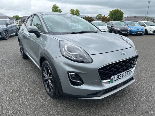 2024 (24) Ford Puma Titanium 5 Door 1.0L EcoBoost 125PS mHEV 6 Speed Manual (Q3194)