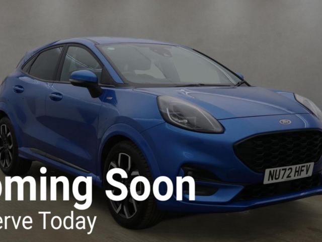 2022 (72) Ford Puma ST-Line X 5 Door 1.0L EcoBoost 125PS mHEV 6 Speed Manual (M13082)