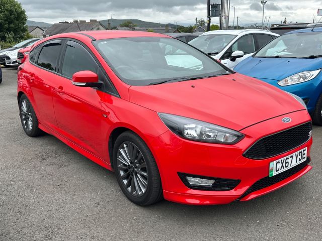 2017 (67) Ford Focus 1.5T EcoBoost ST-Line Hatchback 5dr Petrol Manual Euro 6 (s/s) (150 ps) (M13100)