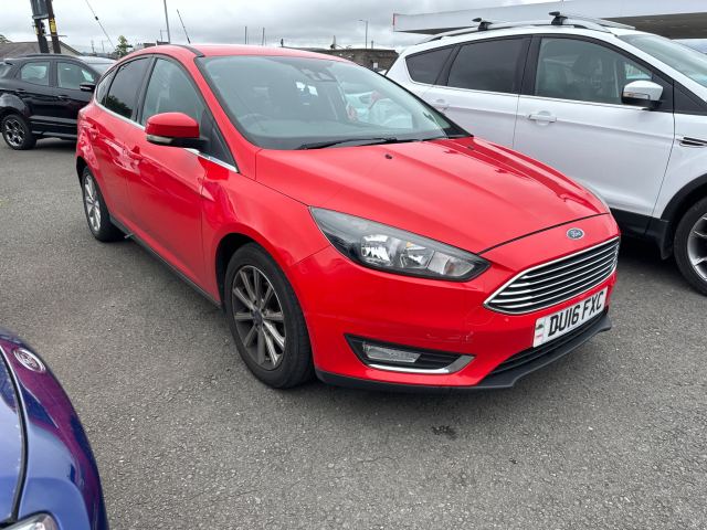 2016 (16) Ford Focus 1.5 TDCi Titanium Hatchback 5dr Diesel Manual Euro 6 (s/s) (120 ps) (M13150)