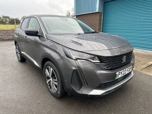 2022 (22) Peugeot 3008 1.5 BlueHDi Allure SUV 5dr Diesel EAT Euro 6 (s/s) (130 ps) (M13161)