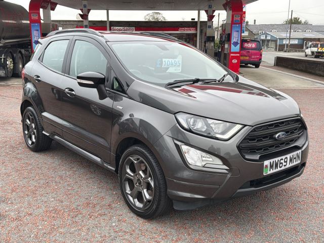 2019 (69) Ford EcoSport 1.0T EcoBoost GPF ST-Line SUV 5dr Petrol Manual Euro 6 (s/s) (125 ps) (M13168)